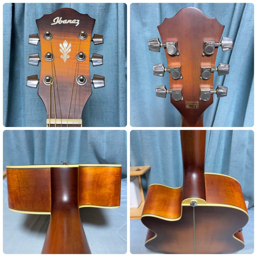 【牛骨☆エレアコ】Ibanez☆アイバニーズ【弾き易く調整☆新品の弦】