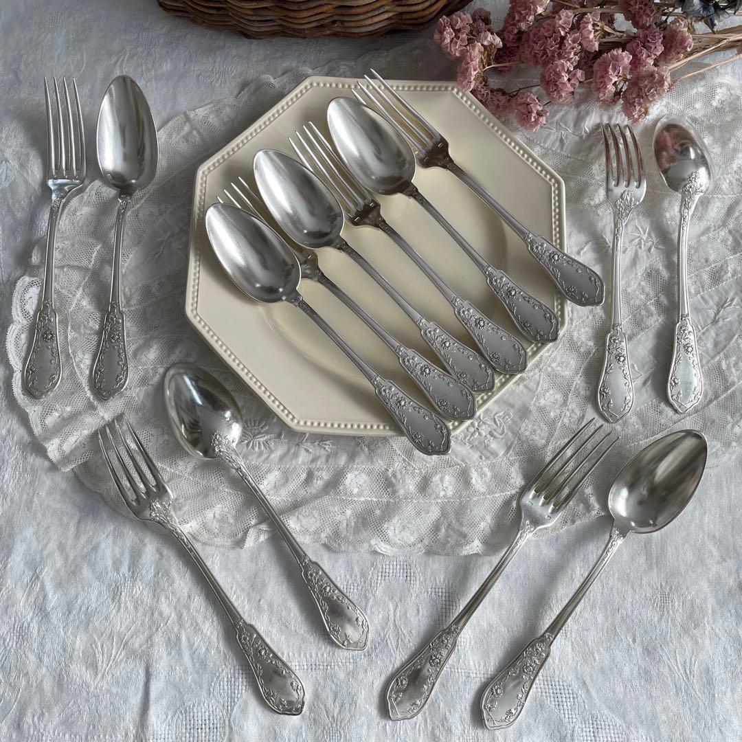 フランス アンティーク カトラリー 1セット