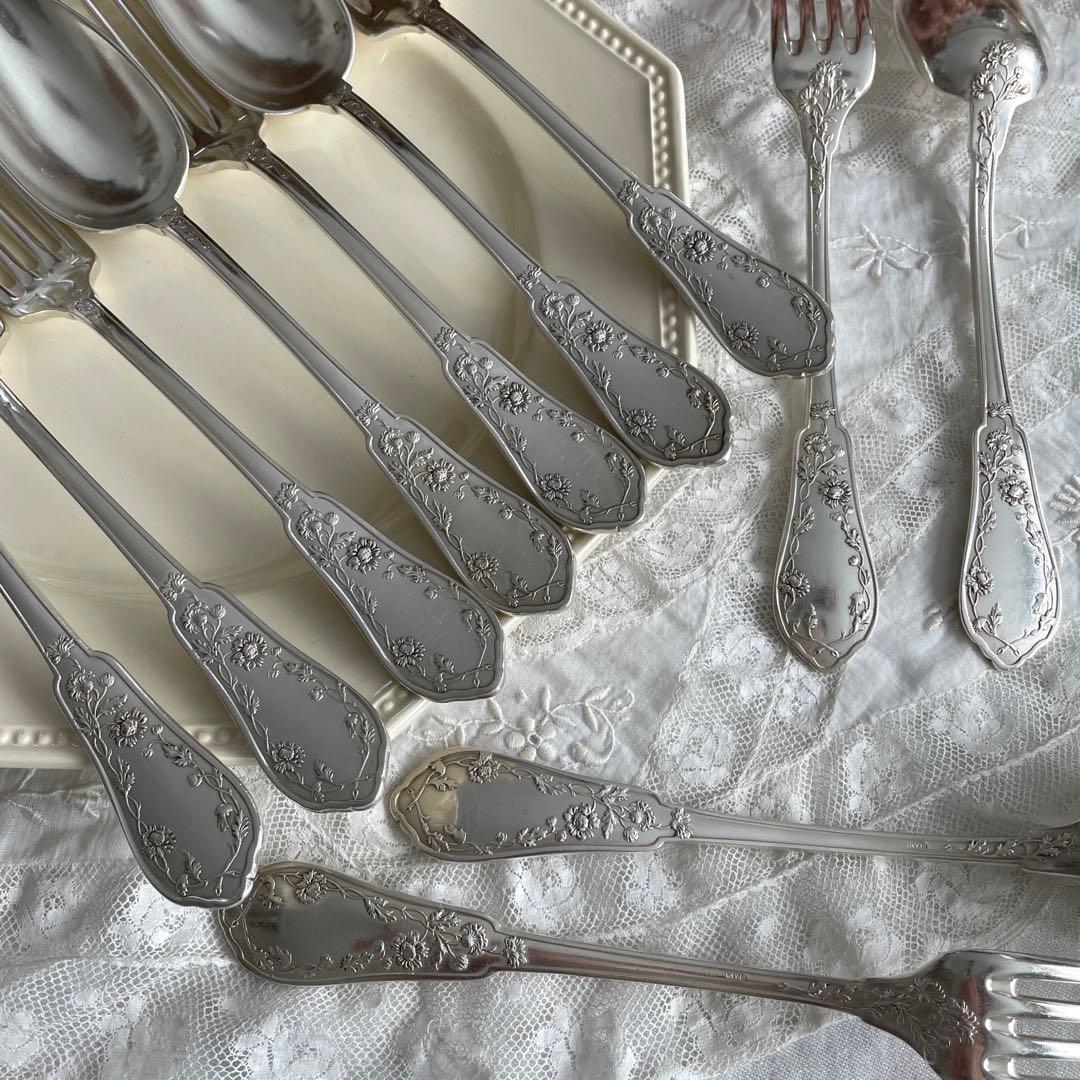 フランス アンティーク カトラリー 1セット