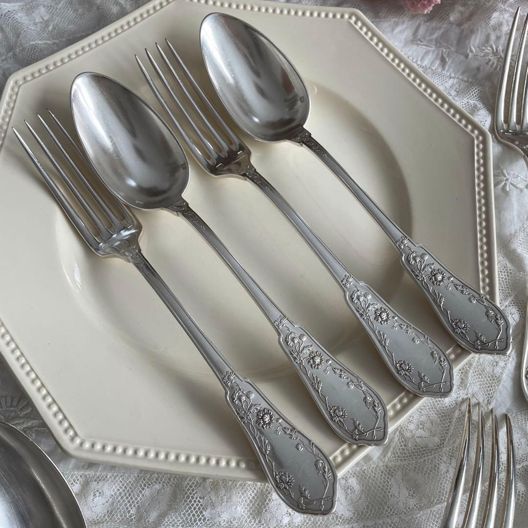 フランス アンティーク カトラリー 1セット