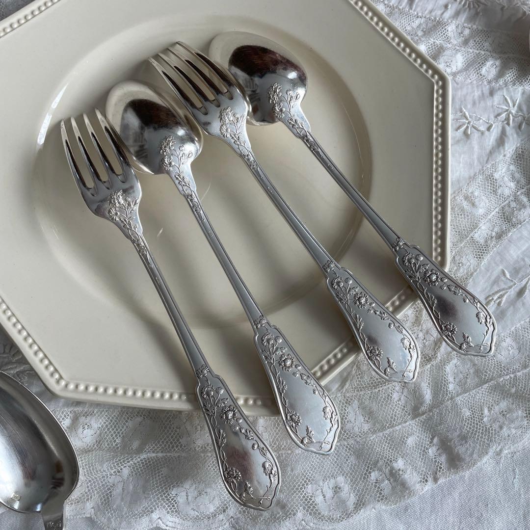 フランス アンティーク カトラリー 1セット