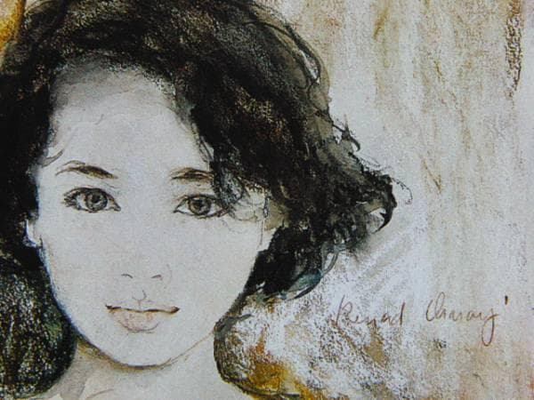 B・シャロワ、Yui Asaka、日本未発売・限定画集画、額付