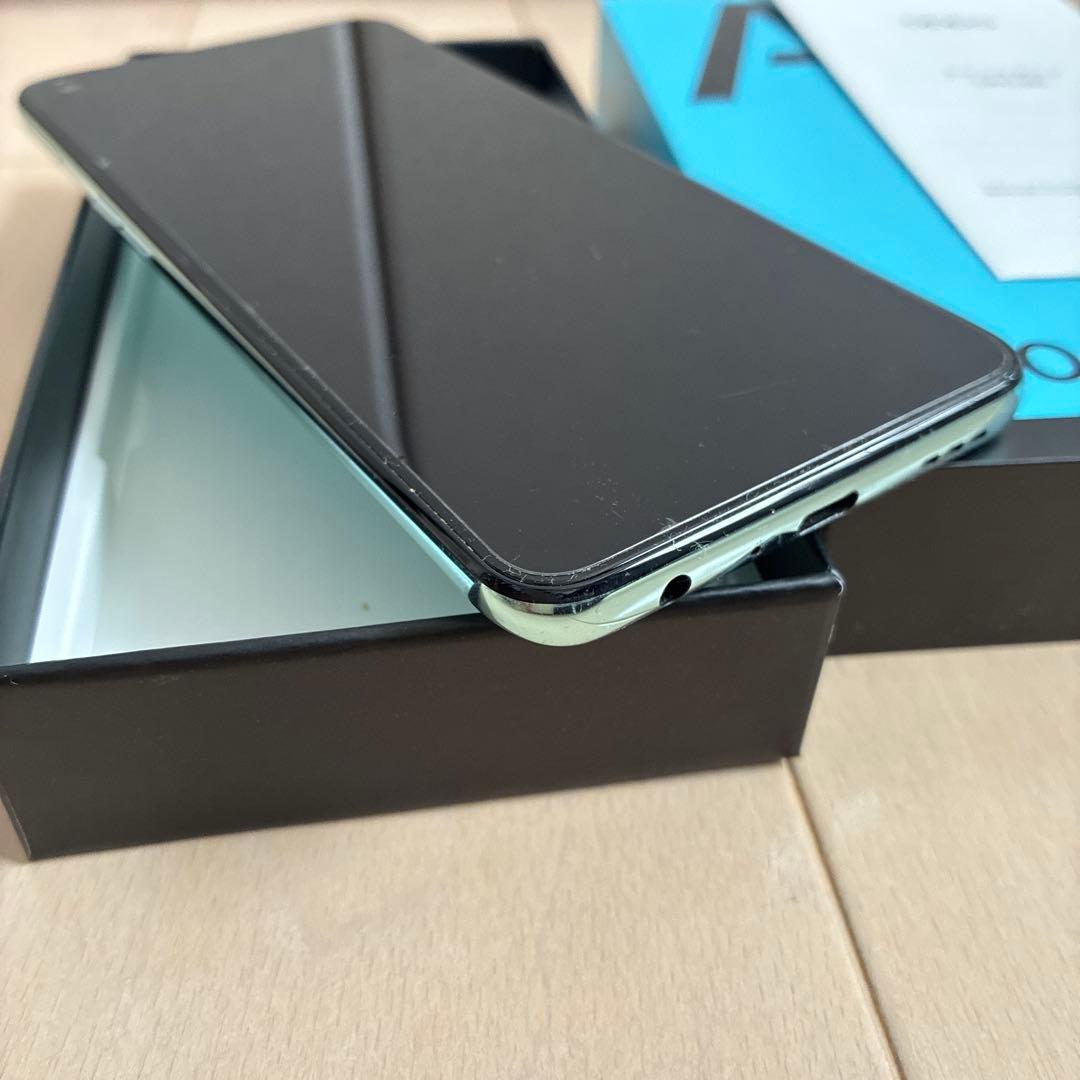 OPPO A55s 5G ミントグリーン 本体