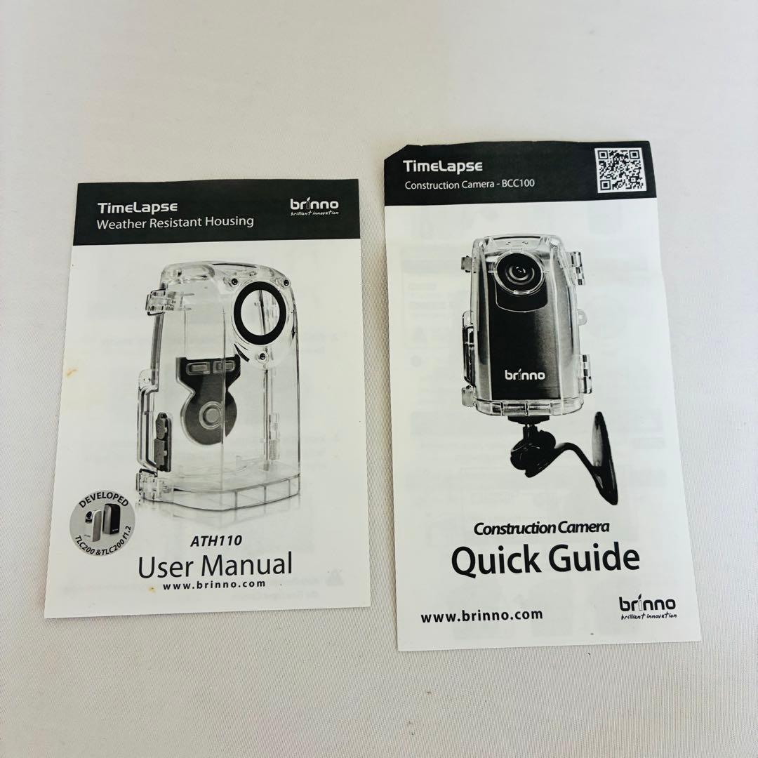【動作確認済み】Brinno タイムラプスカメラ　TLC200 防水ケース付き