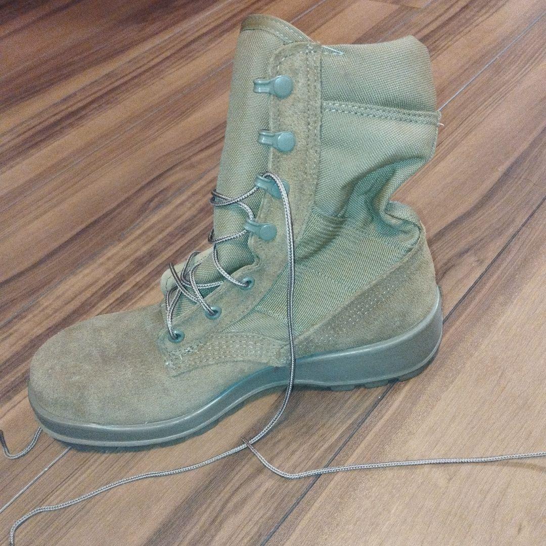 未使用　BELLEVILLE ミリタリーブーツ　25cm