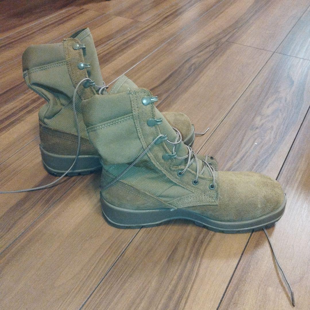 未使用　BELLEVILLE ミリタリーブーツ　25cm
