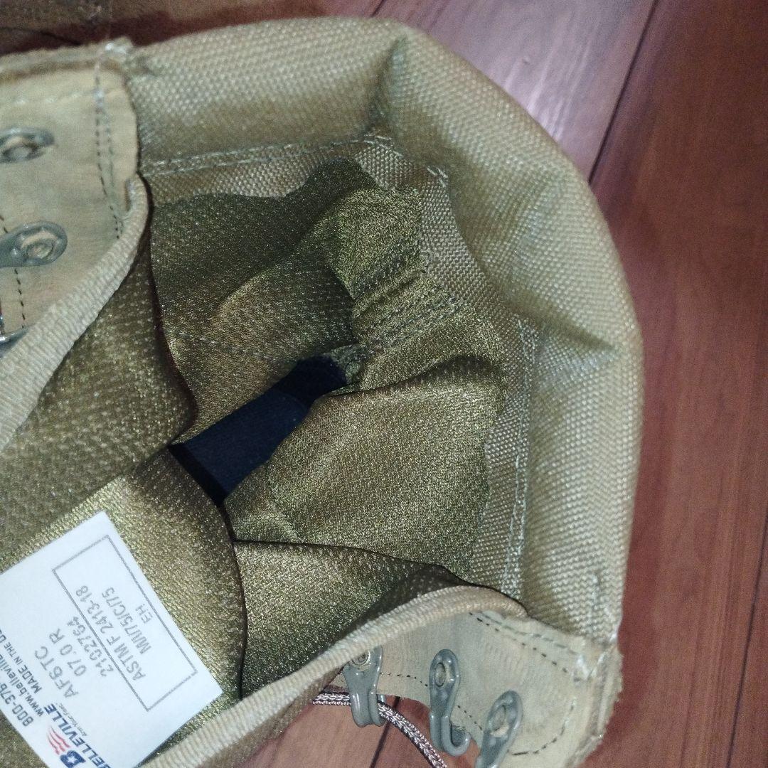 未使用　BELLEVILLE ミリタリーブーツ　25cm