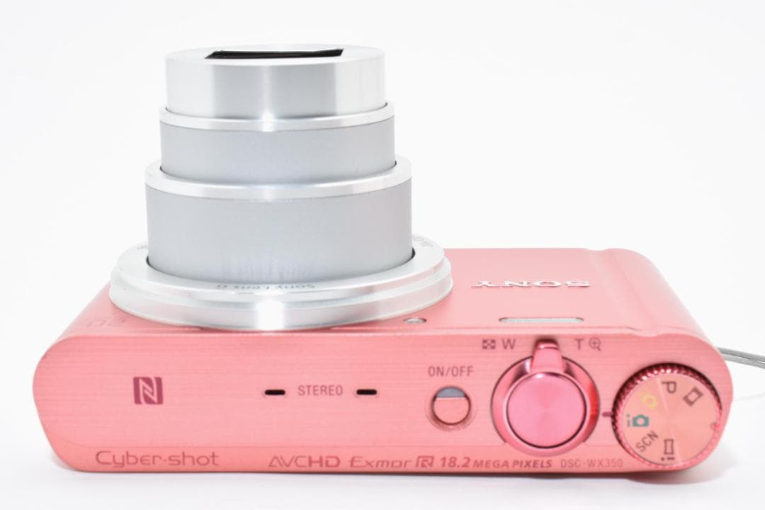 《 美品 》　ソニー　SONY Cyber-shot DSC-WX350 ピンク
