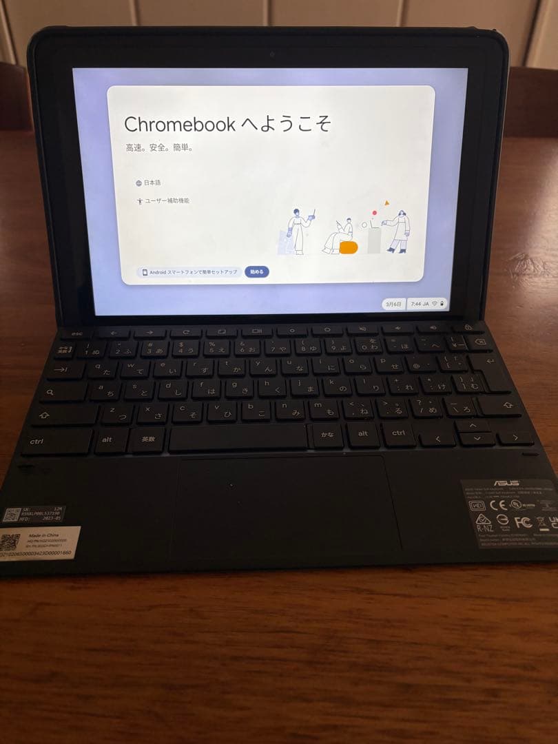 Chromebook本体 asus chromebook cz1000dv