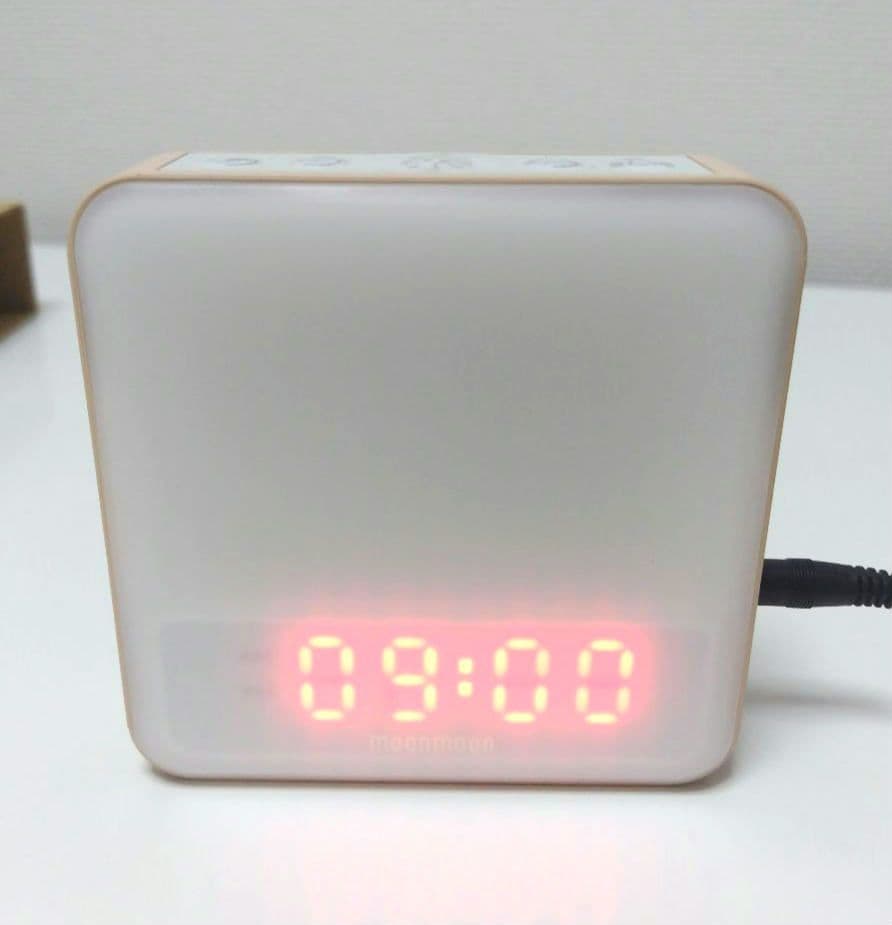 moonmoon トトノエライト　光目覚まし時計