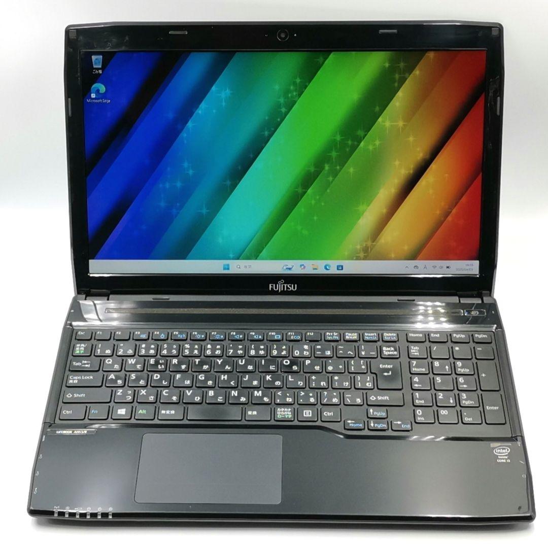 迷ったらコレ！ Windows11 ノートパソコン 富士通 カメラ付き