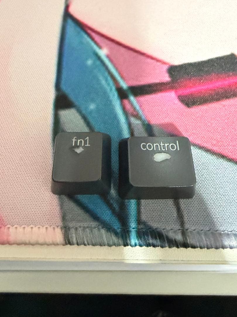 キークロン k6 キーボード　キーキャップ付属