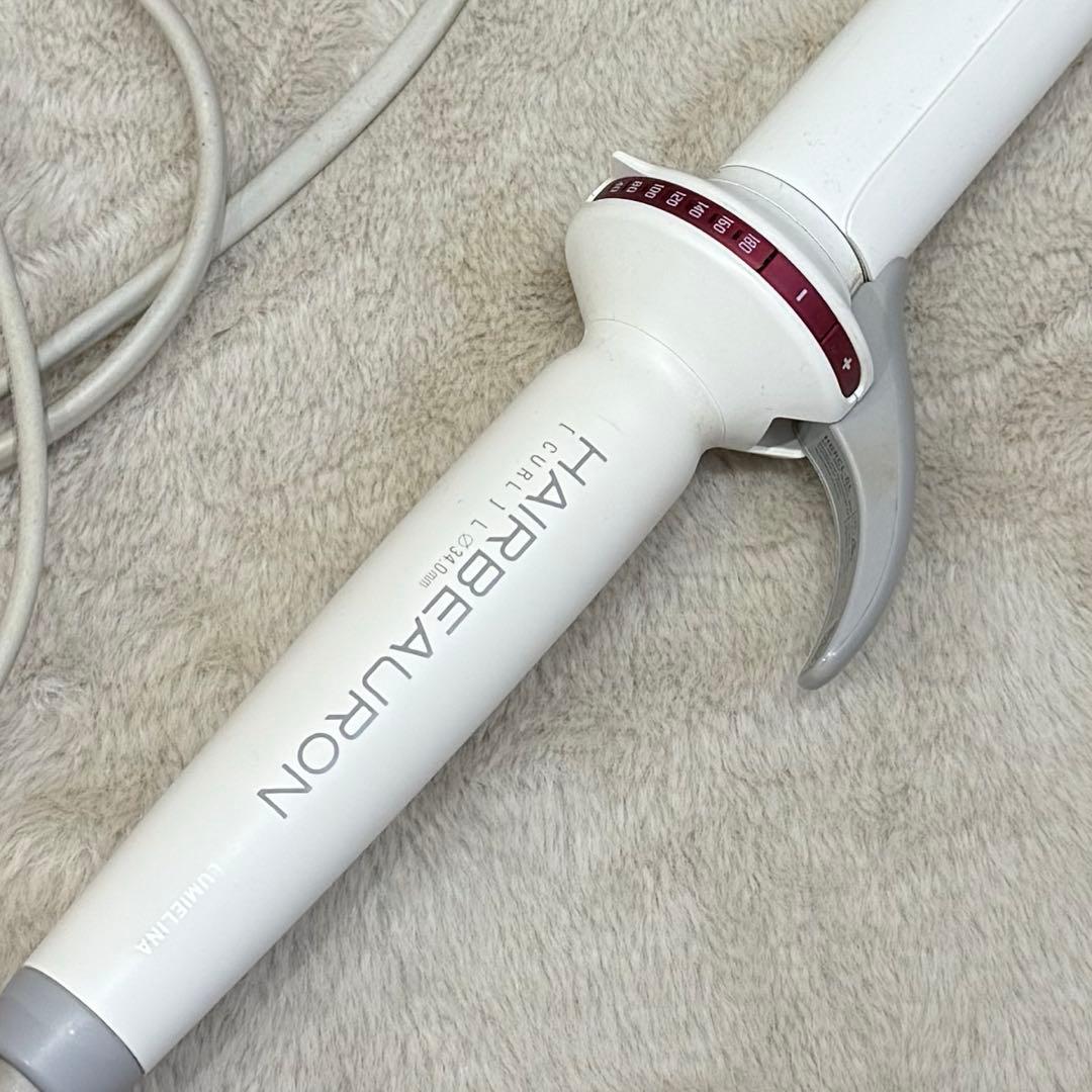 美品❣️ヘアビューロン　HAIRBEAURON 34mm カールヘアアイロン　コテ