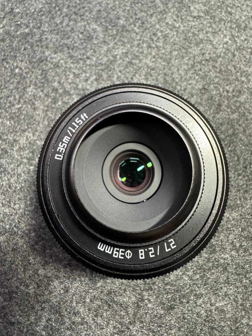 TTArtisan AF 27mm f/2.8 レンズ　Xマウント