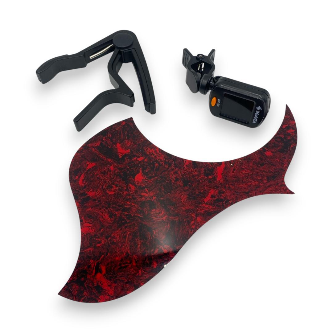 【DONNER】初心者おすすめセット アコースティックギター【豪華付属品付き！】