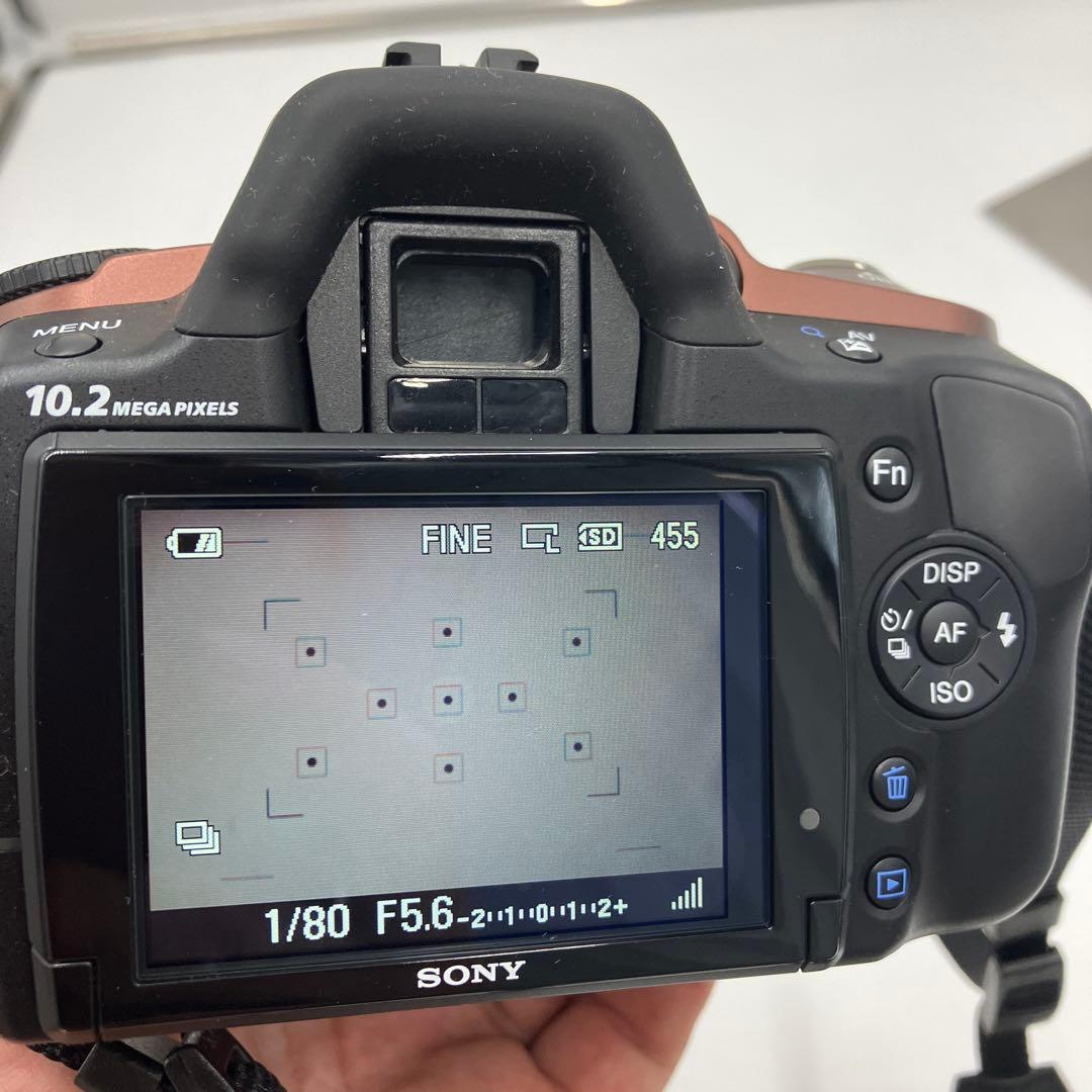 美品　【動作確認済】Sony α330 デジタル一眼レフカメラ