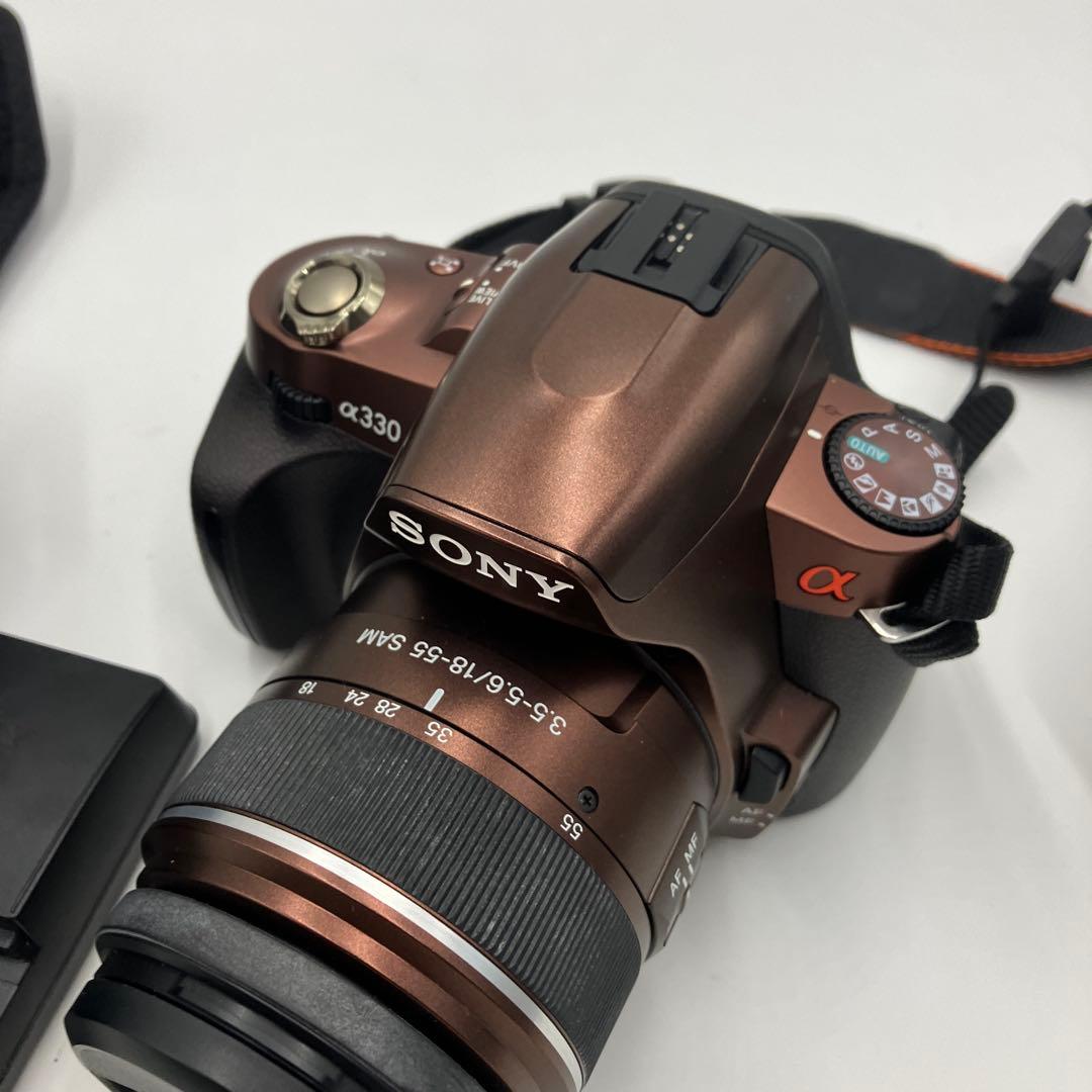 美品　【動作確認済】Sony α330 デジタル一眼レフカメラ