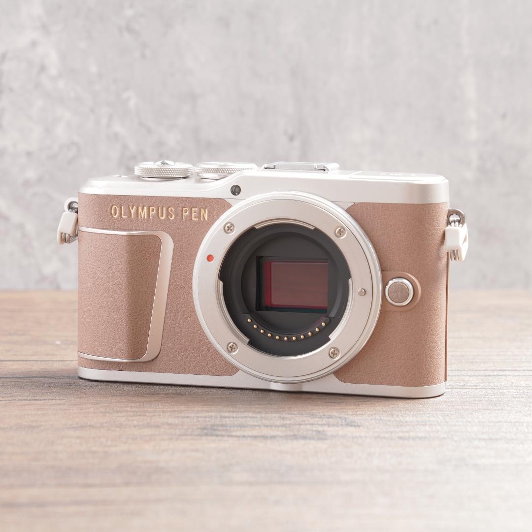 ショット数974回で美品✨自撮り✨OLYMPUS PEN E-PL9　978-1
