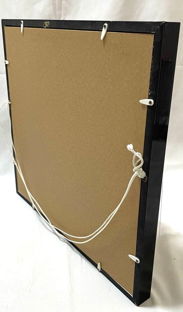 「赤富士」　立体画/風景画/絵画/日本画　富士山　盛り絵　美術品