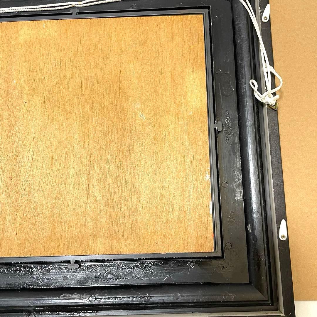 「赤富士」　立体画/風景画/絵画/日本画　富士山　盛り絵　美術品