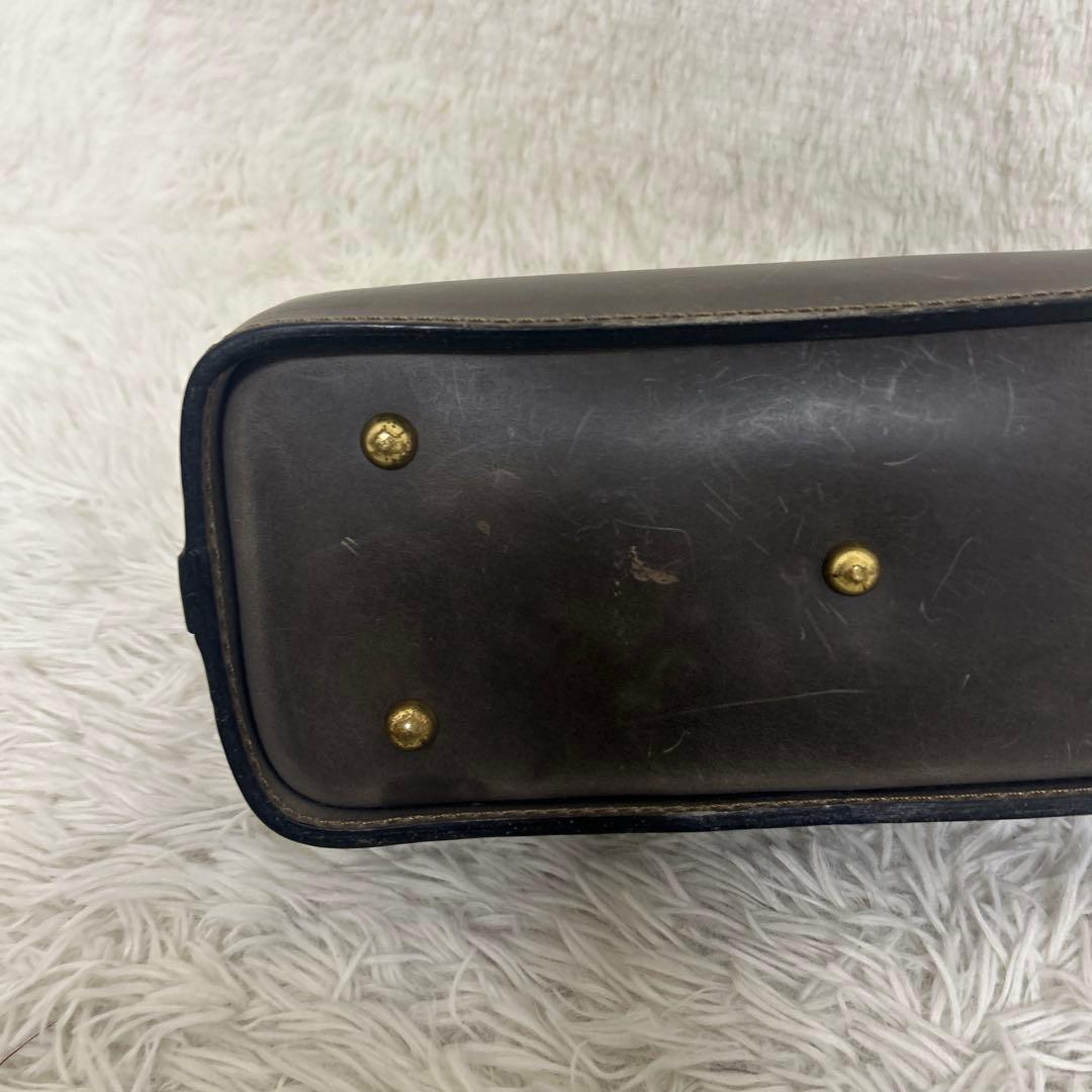 HERZ レザー ミニドクターバッグ 特別革 プルアップレザー　Yサイズ