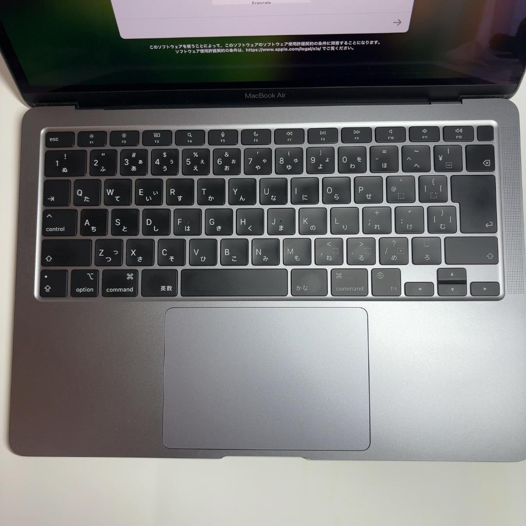 充放電18回 極美品 最新OS M1 MacBookAir 8GB 256GB