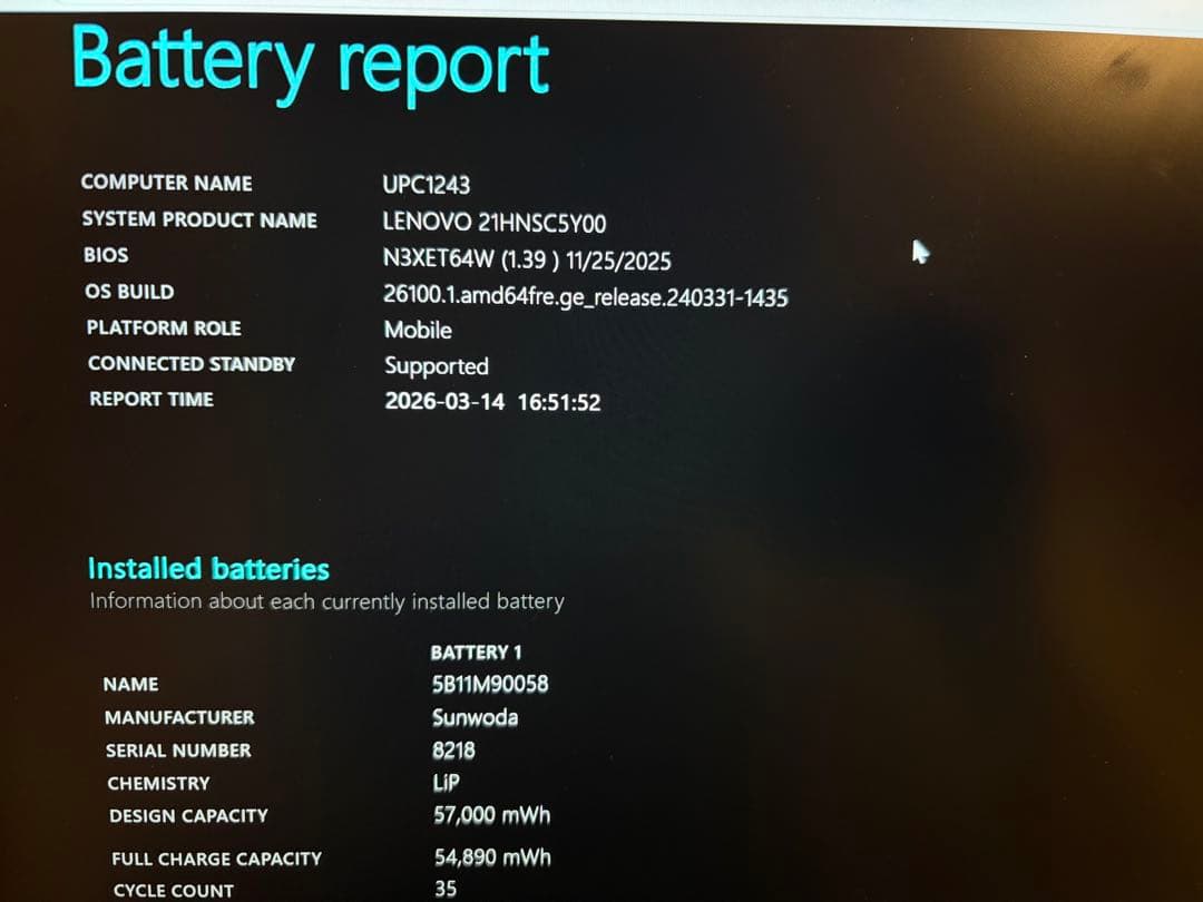 超美品ThinkPad X1 Carbon Gen11 1335U 16G