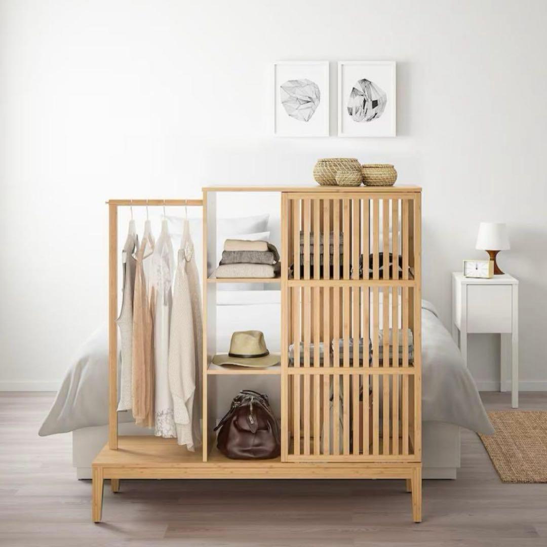 NORDKISA ノールドシーサ IKEA シェルフ／オープンワードローブイケア