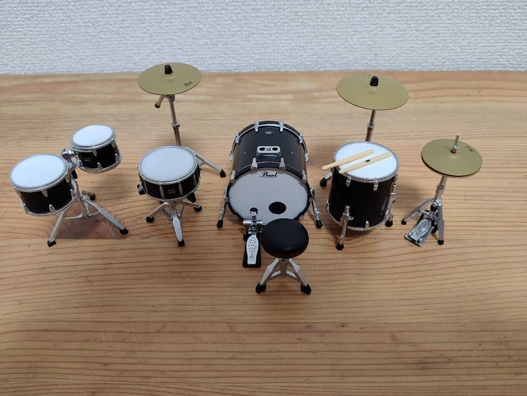 【開封済】Fender Korg Perl ミニチュアコレクション コンプセット