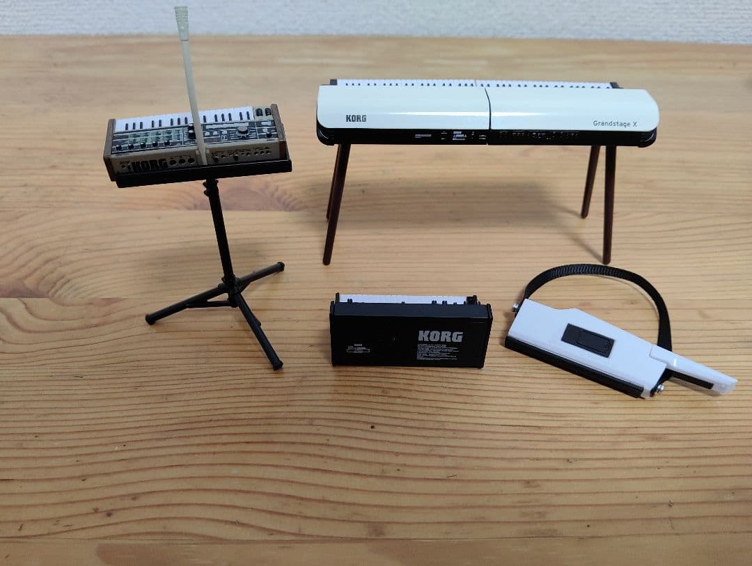 【開封済】Fender Korg Perl ミニチュアコレクション コンプセット