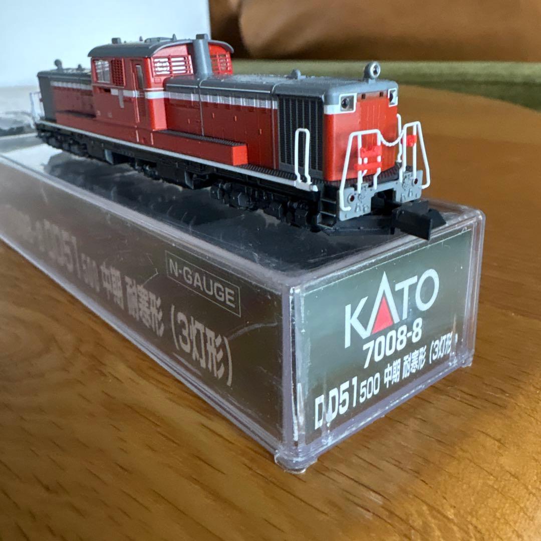 【希少】KATO 7008-8 DD51 500中期耐寒形3灯形⑩付属品未開封