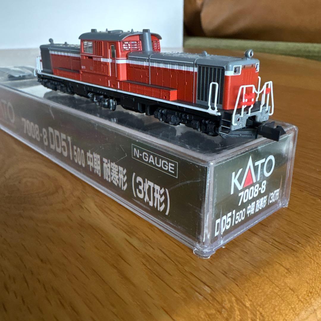 【希少】KATO 7008-8 DD51 500中期耐寒形3灯形⑩付属品未開封