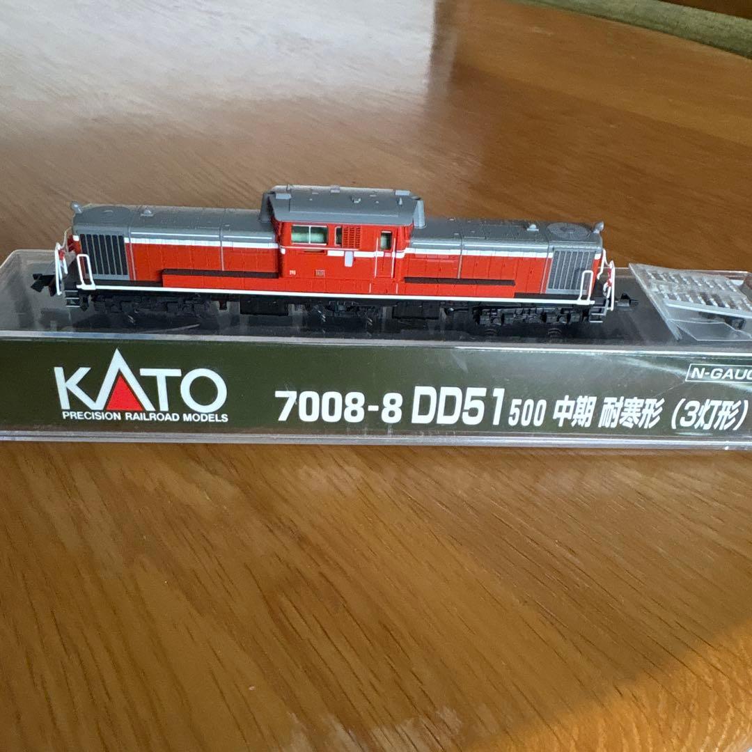 【希少】KATO 7008-8 DD51 500中期耐寒形3灯形⑩付属品未開封