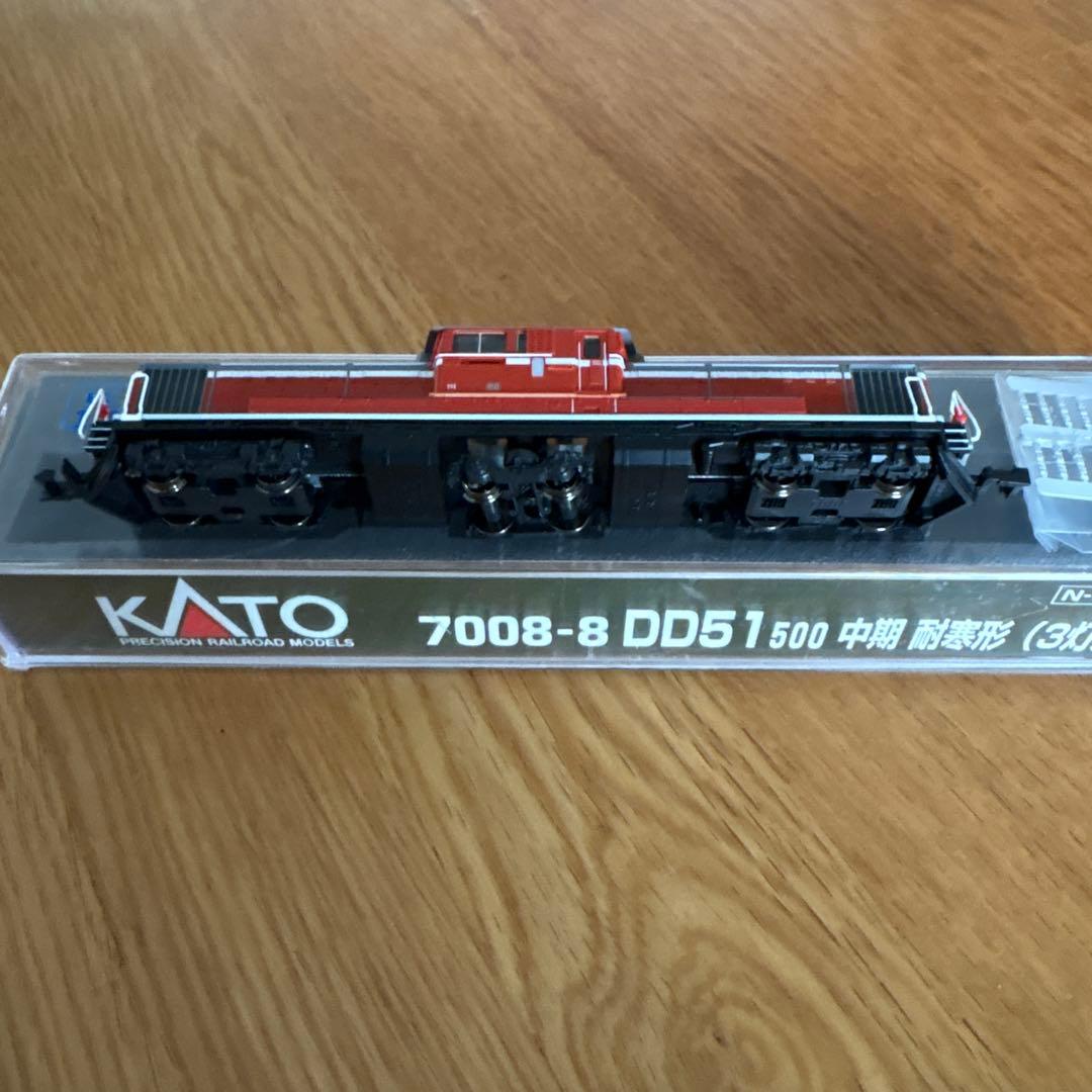 【希少】KATO 7008-8 DD51 500中期耐寒形3灯形⑩付属品未開封