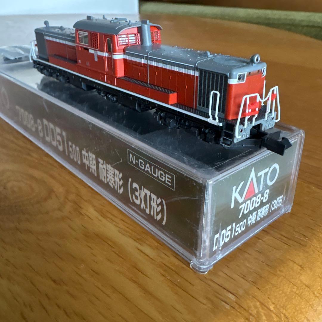 【希少】KATO 7008-8 DD51 500中期耐寒形3灯形⑩付属品未開封