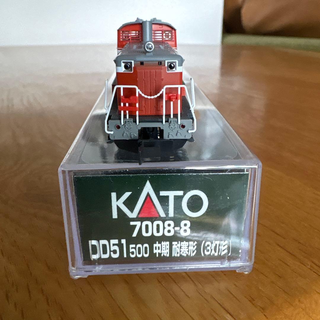 【希少】KATO 7008-8 DD51 500中期耐寒形3灯形⑩付属品未開封
