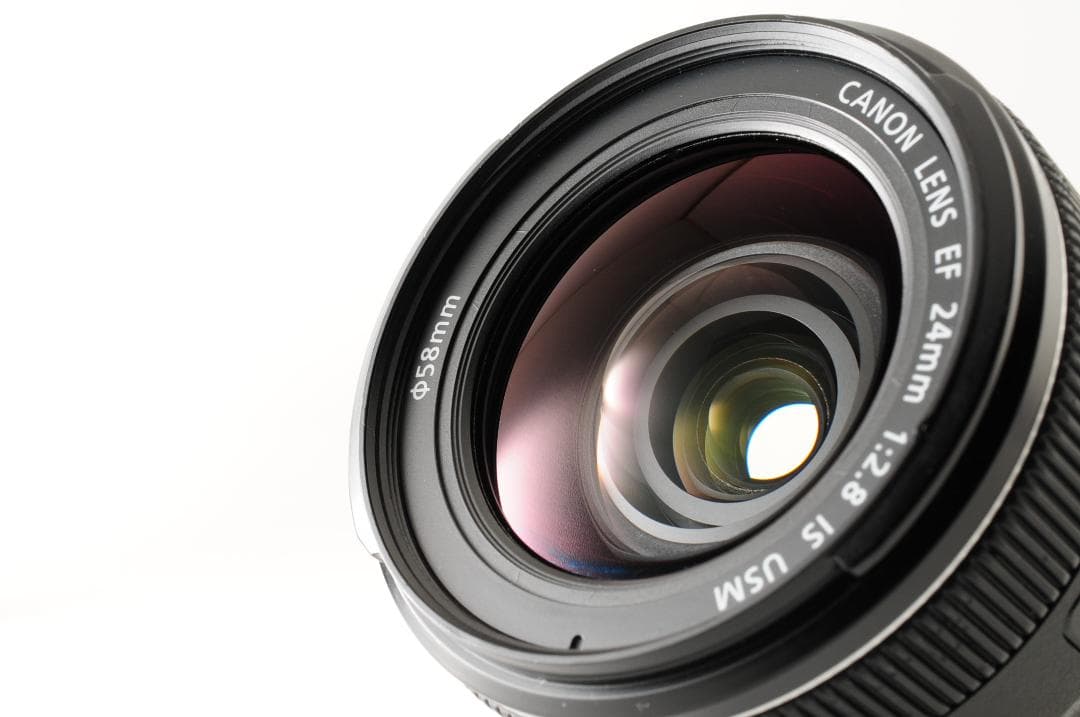 【美品】 キャノン Canon EF 24mm f2.8 IS USM