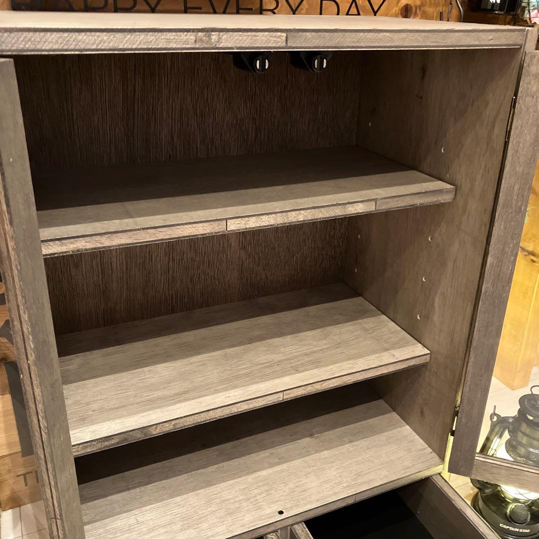 食器棚⑤　キャビネット　アンティーク　ハンドメイド　木製