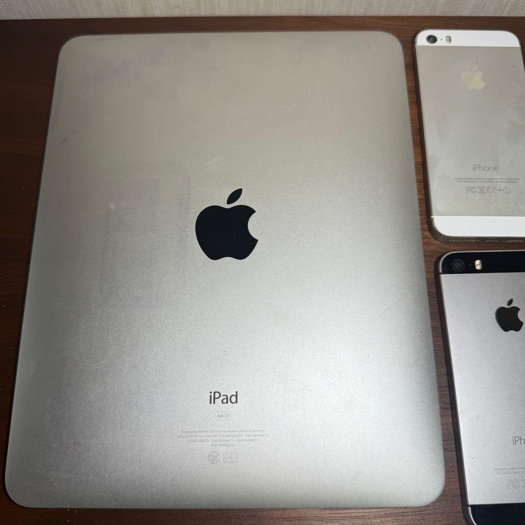 【ジャンク品】アップル 7点セット iPhone iPad 動作未確認 部品取り