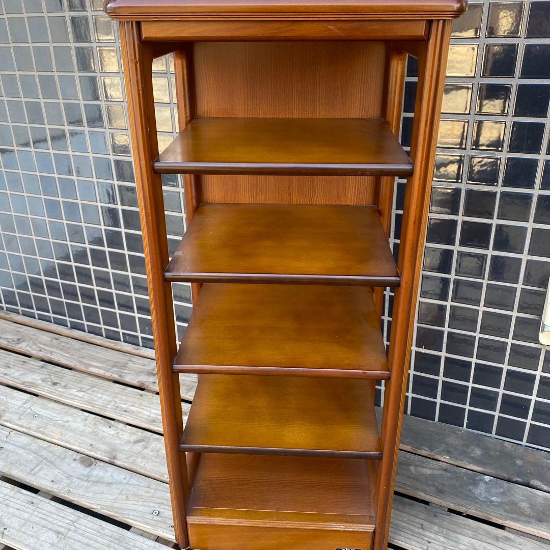 昭和レトロ 木製スリッパラック チェスト インテリア 家具 SONIA