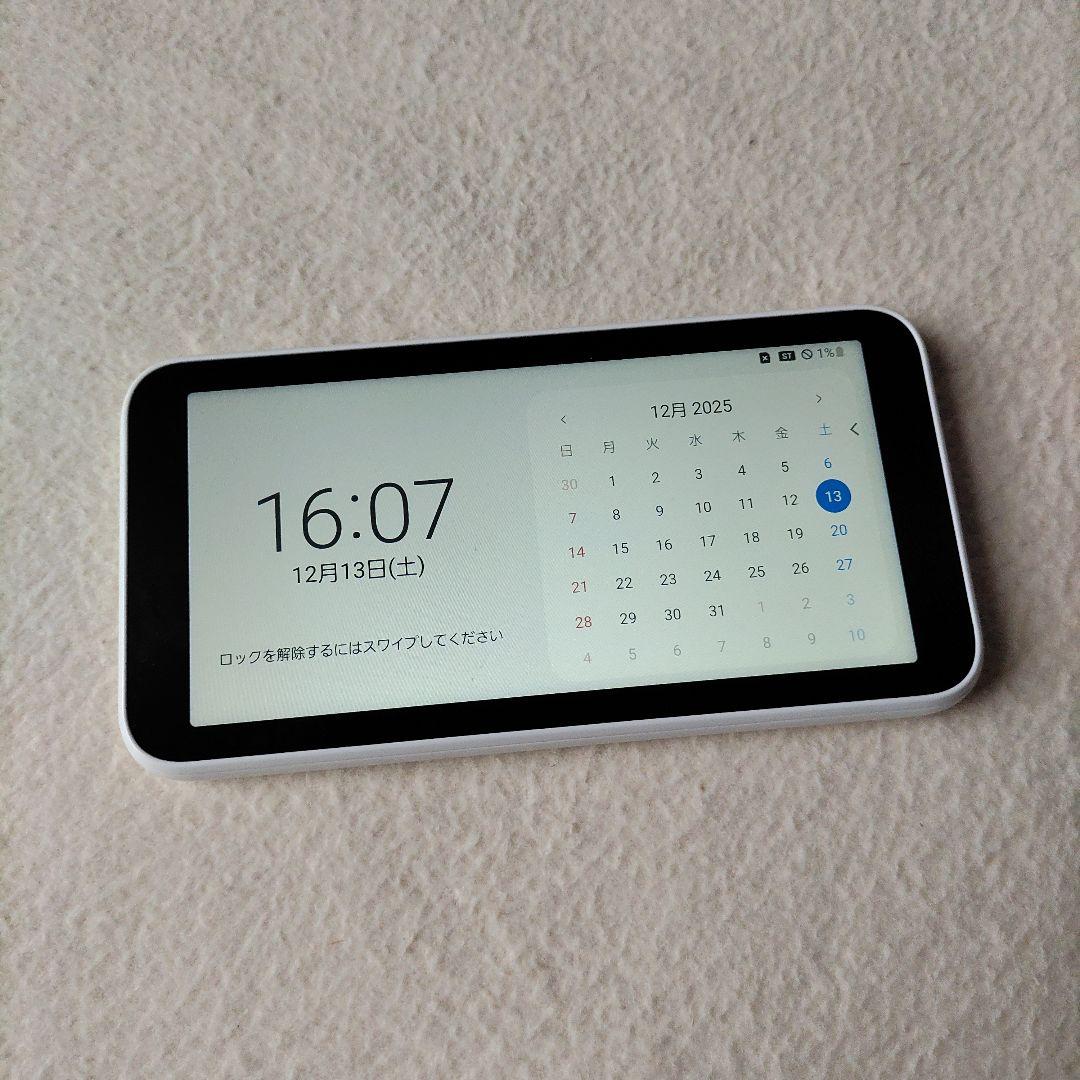 Galaxy 5G Mobile Wi-Fi ホワイト SCR01