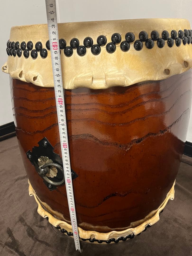 【再値下げ】和太鼓　1尺6寸　ケヤキ胴