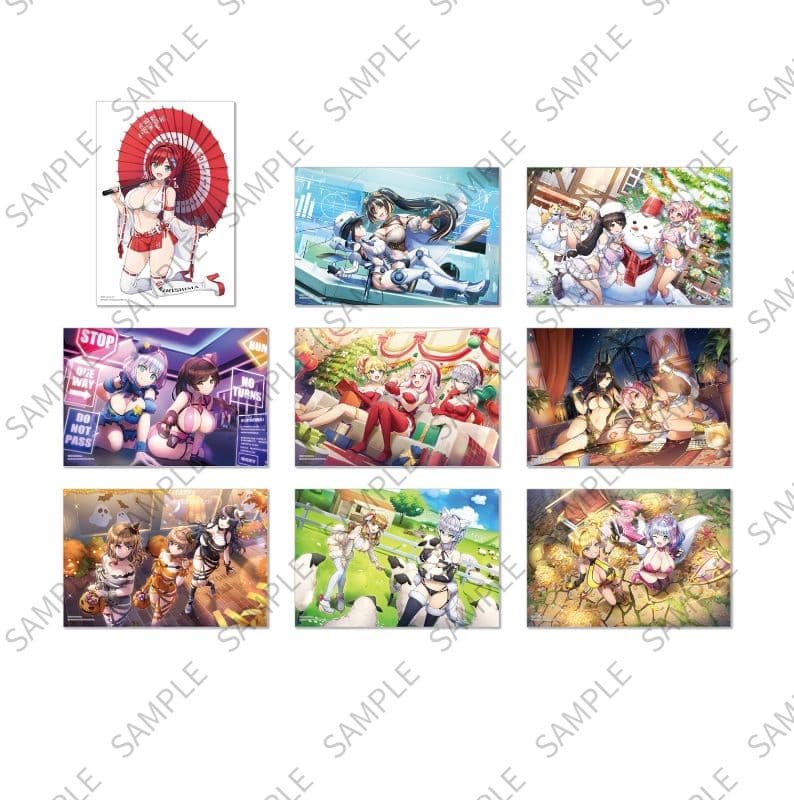 コミケ１０７　ドルウェブセット　ポストカード　コンプリート