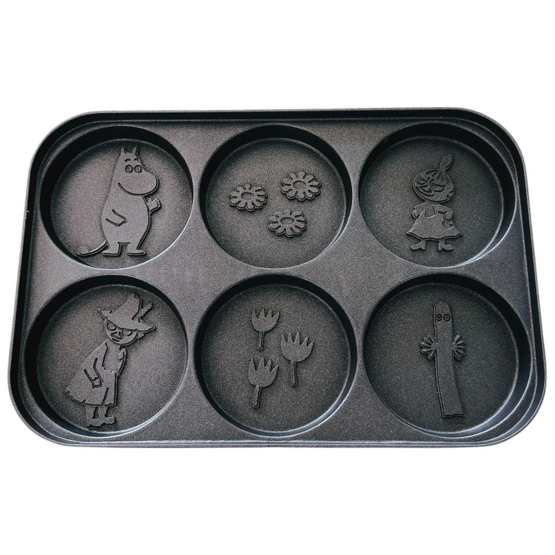 【新品級】BRUNO MOOMIN ムーミン コンパクトホットプレート 3枚