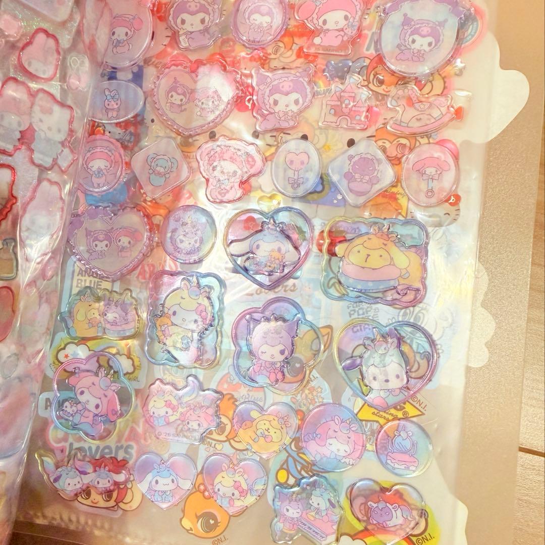 シール帳　完成品