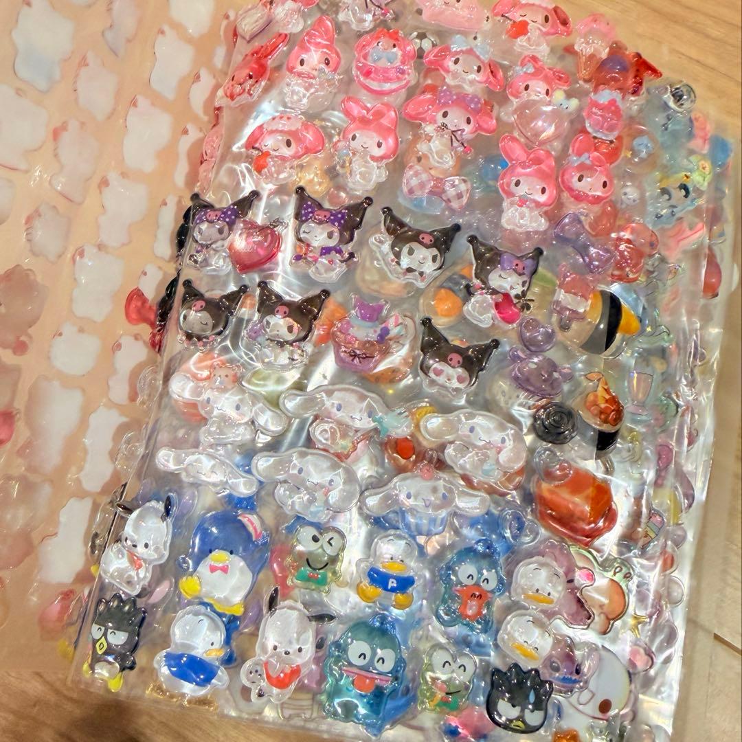 シール帳　完成品