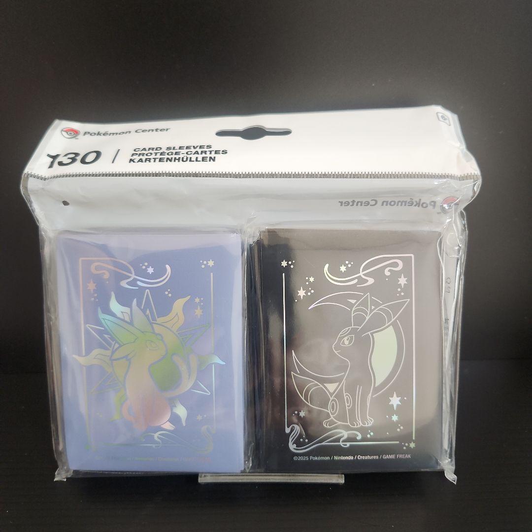 海外ポケモンセンター エーフィ&ブラッキー プレイマット デッキシールド
