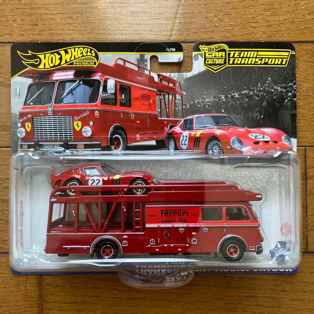 ホットウィール チームトランスポート フェラーリ ライカン 2種類セット 新品