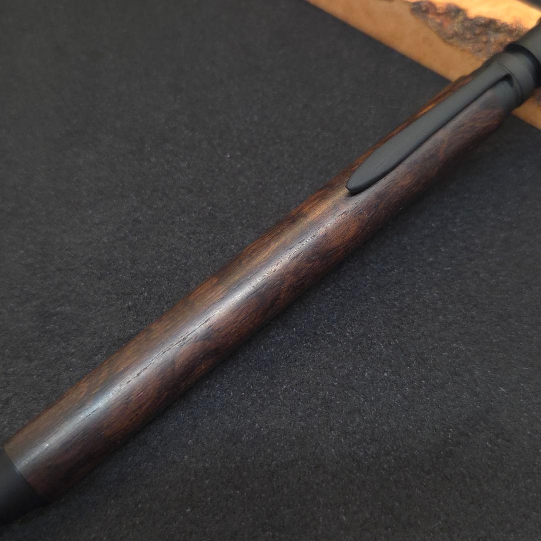 No.18ハンドメイド製図用シャープペンMDS1木軸マダガスカルローズウッド