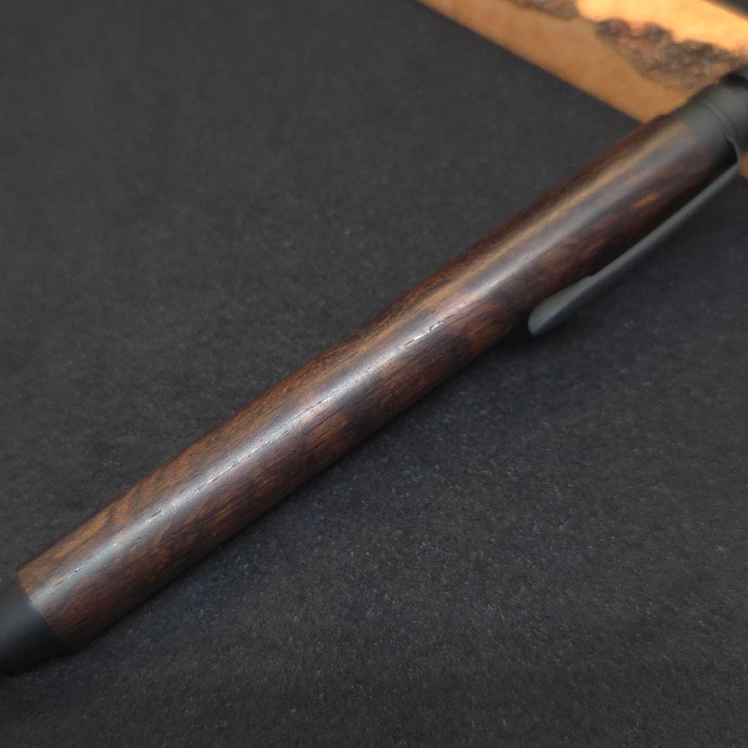 No.18ハンドメイド製図用シャープペンMDS1木軸マダガスカルローズウッド